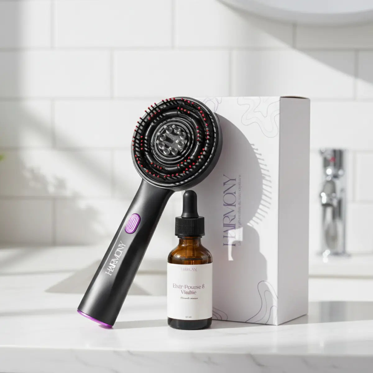 Brosse massante Lumeila Hairmony