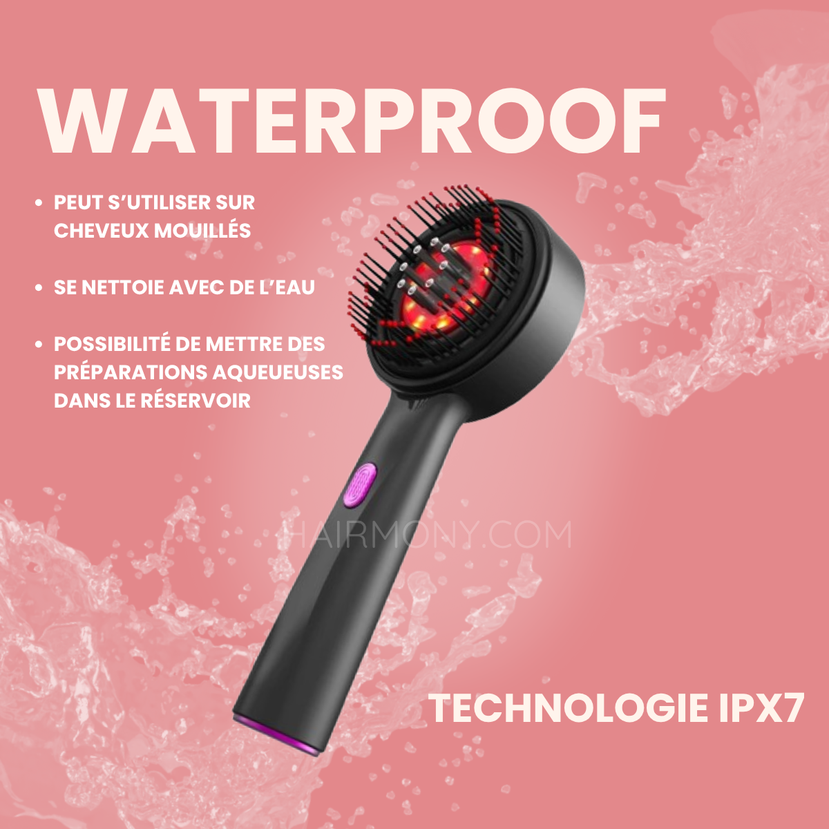 Brosse massante Lumeila™ Hairmony