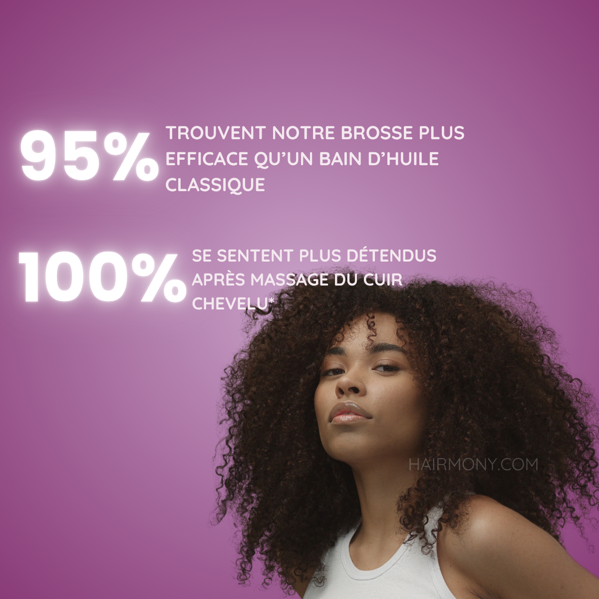 Brosse massante Lumeila™ Hairmony