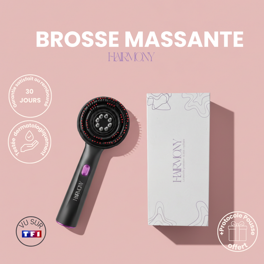 Brosse Massante Lumeila™ Hairmony