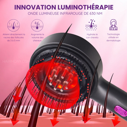Brosse massante Lumeila™ Hairmony