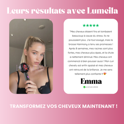 Brosse massante Lumeila™ Hairmony